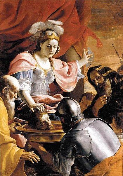 Queen Tomyris Receiving the Head of Cyrus King of Persia, Mattia Preti
